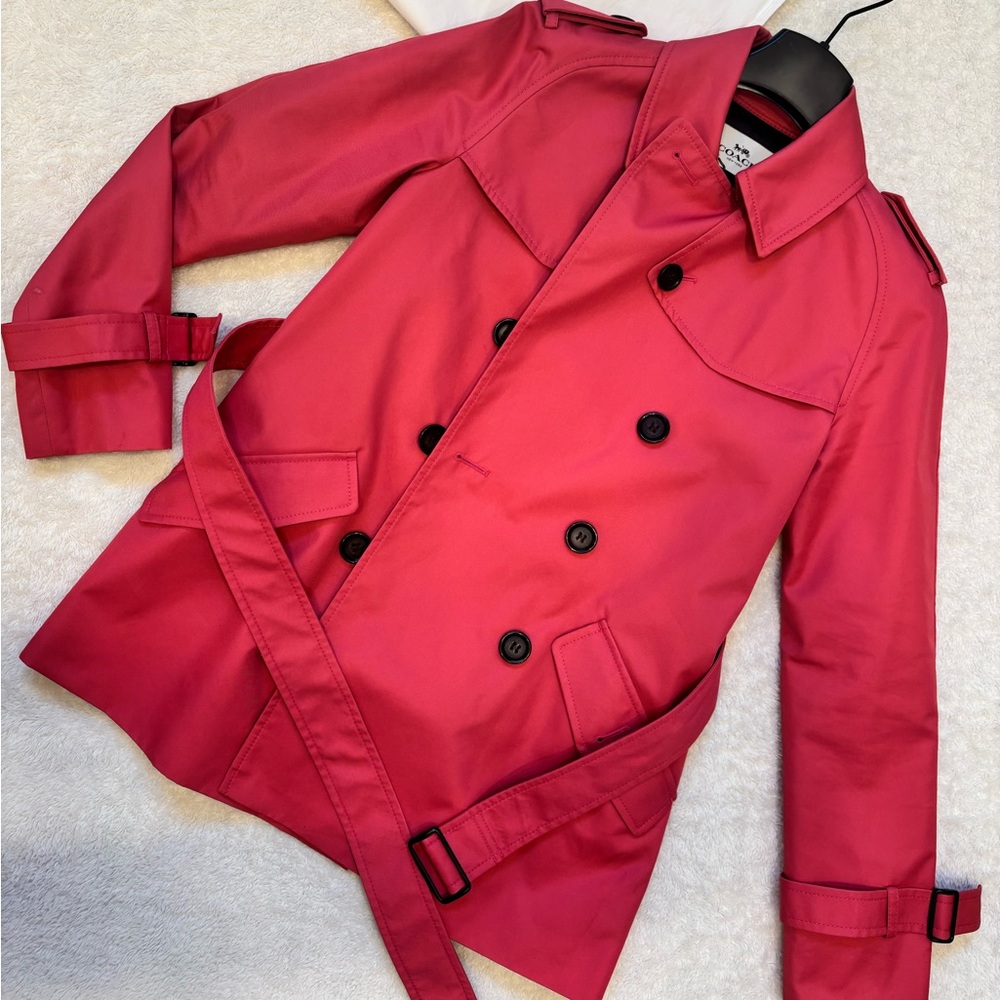 Coach Classic Short Women’s Trench Coat – XS – Pre-Loved (Excellent Condition)